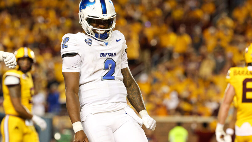 Ta'Quan Roberson celebrating