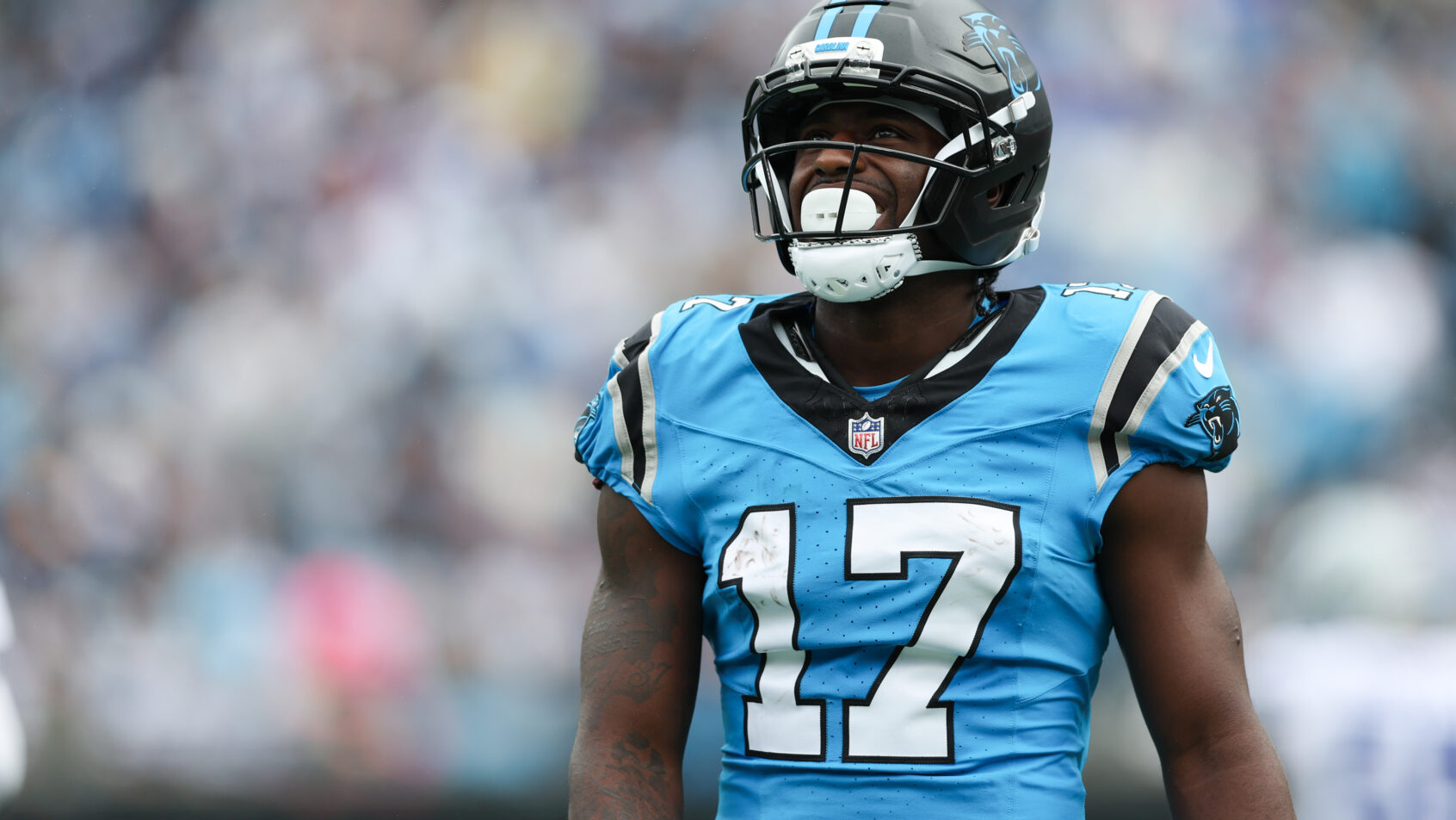 Xavier Legette during the game