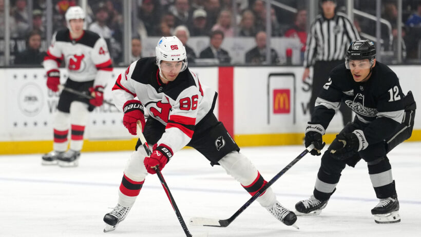 NHL: New Jersey Devils at Los Angeles Kings