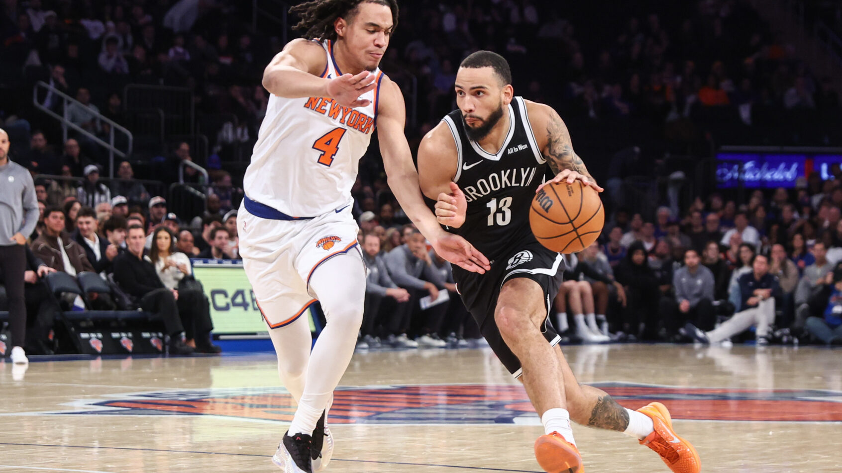 NBA: Brooklyn Nets at New York Knicks