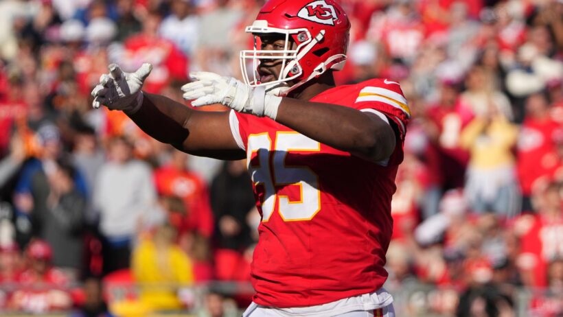 bet365 Missouri launching on December 1. Chris Jones, Kansas City Chiefs.