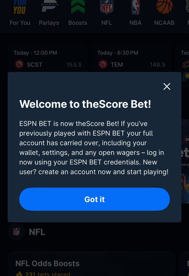 theScore Bet