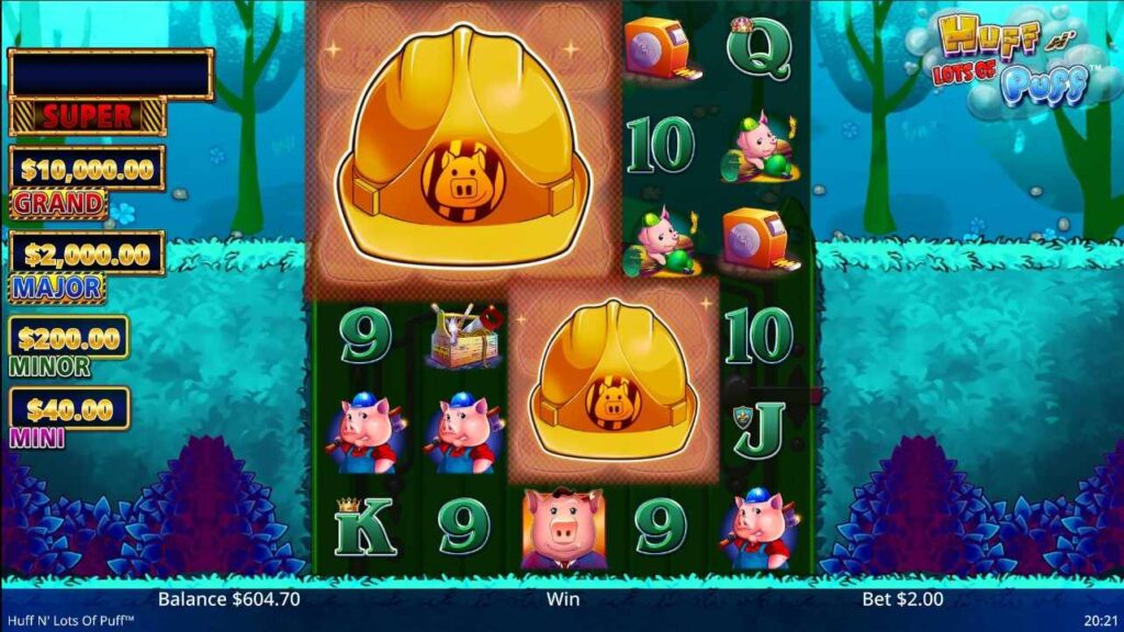 Huff N' Lots of Puff Mega Hat Feature