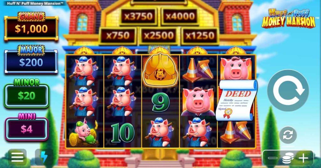 Huff N' Puff Money Mansion