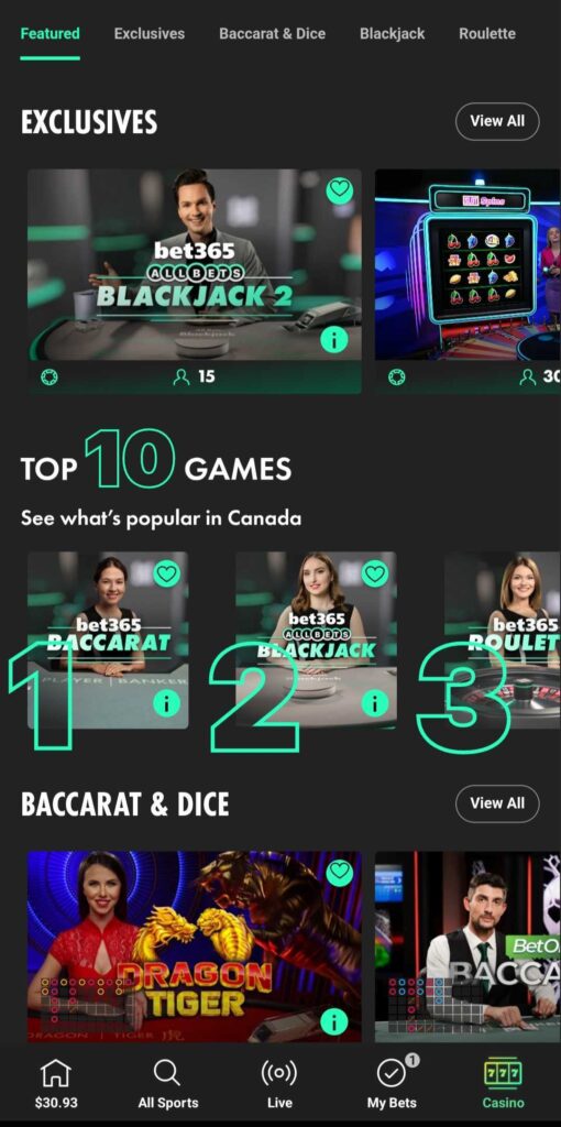 bet365 Casino