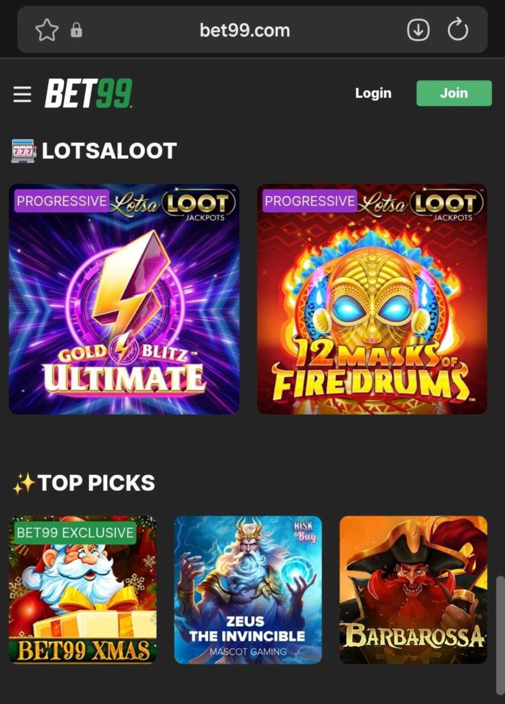 bet99 canada online casino