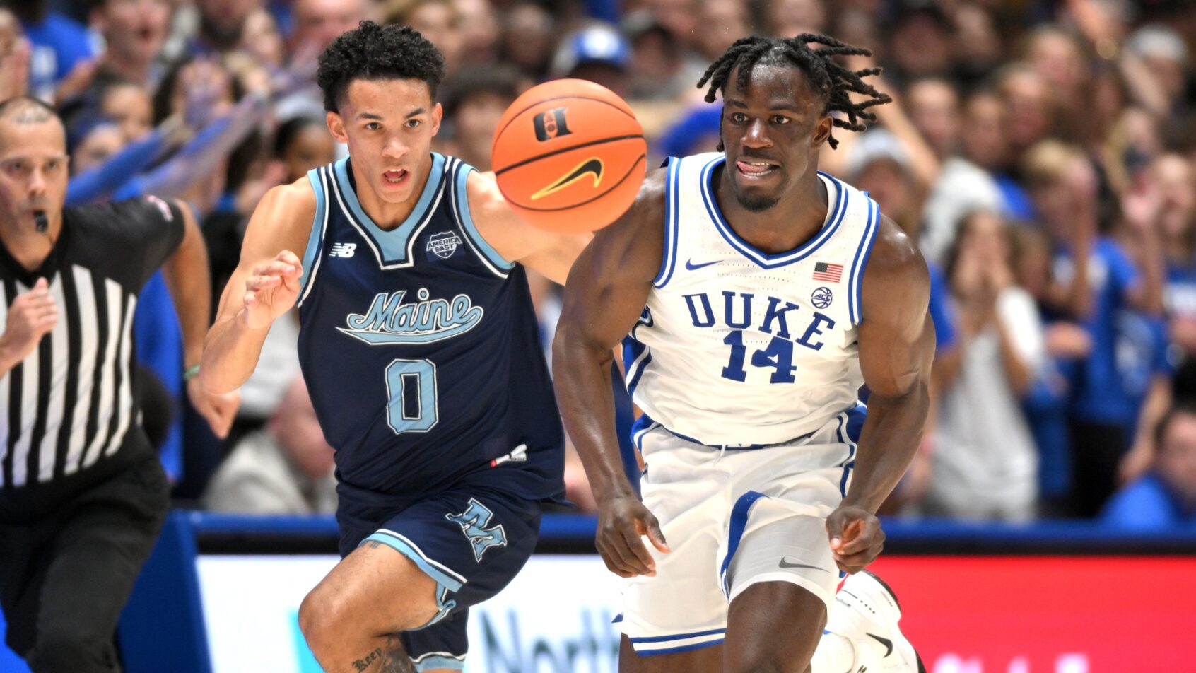 NCAA Basketball: Maine at Duke