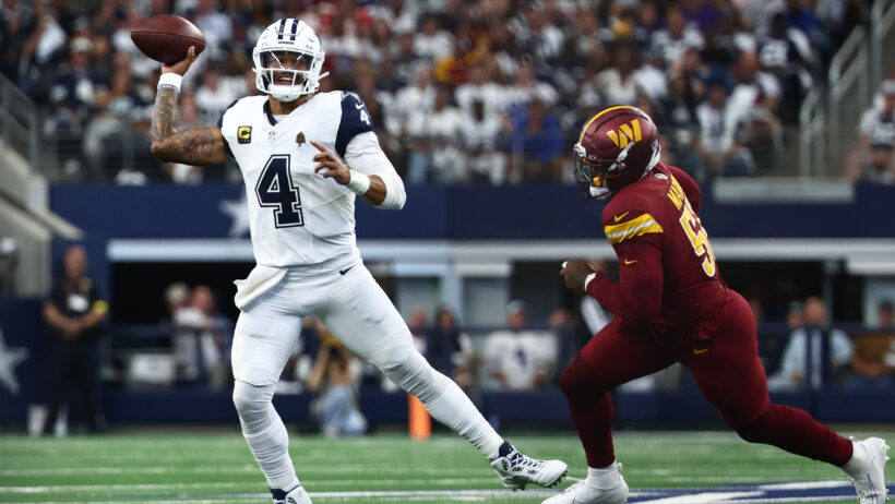 Dallas Cowboys quarterback Dak Prescott