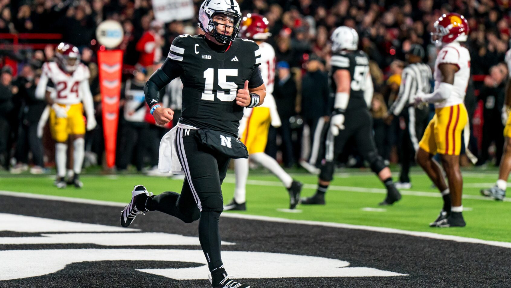 NCAA Football: Southern California at Nebraska