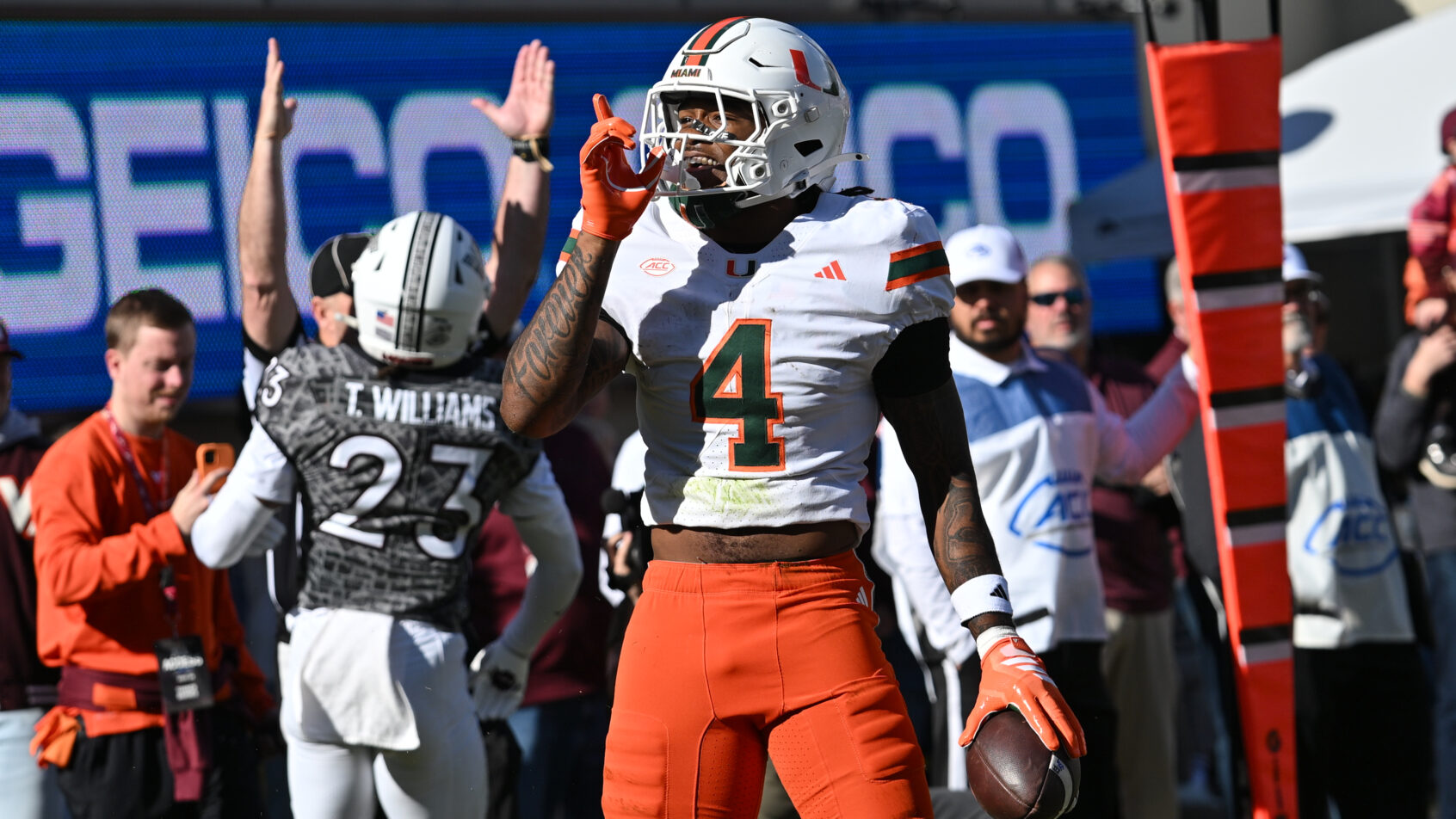 Mark Fletcher celebration