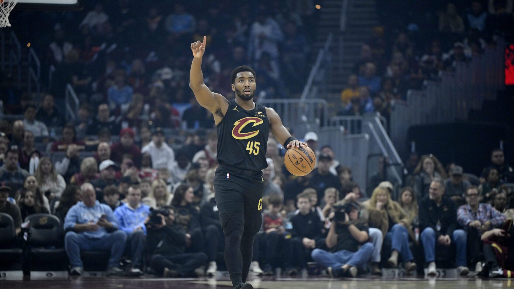 Cleveland All-Star Donovan Mitchell.