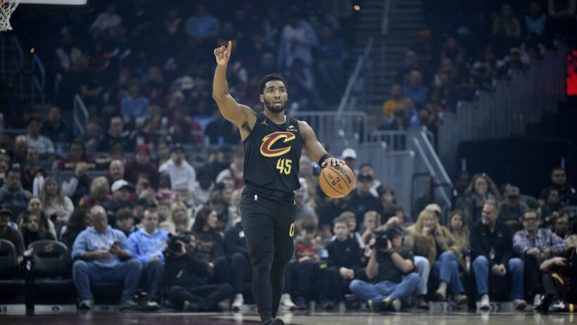 Cleveland All-Star Donovan Mitchell.