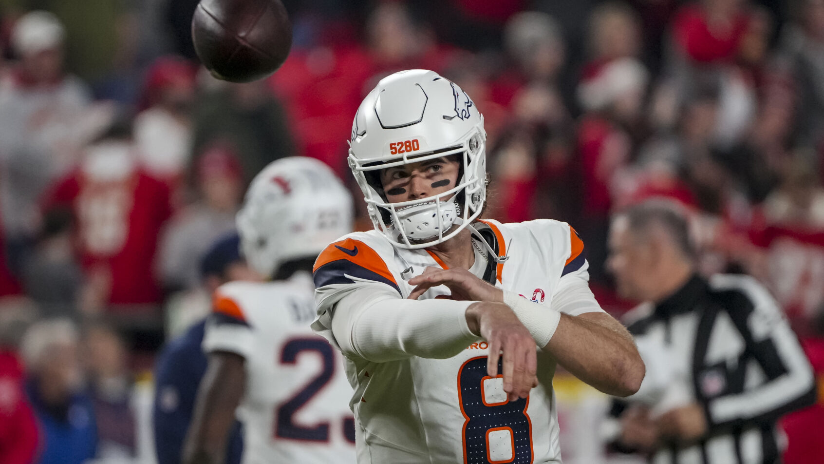 Jarrett Stidham makes his playoff debut Sunday in the AFC Championship.