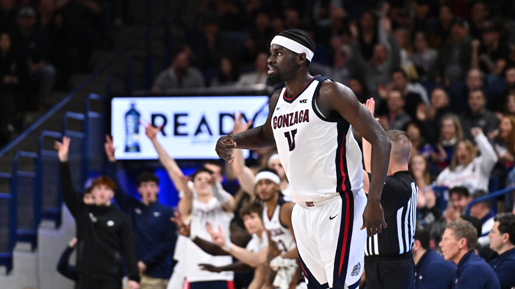 Gonzaga forward Graham Ike.