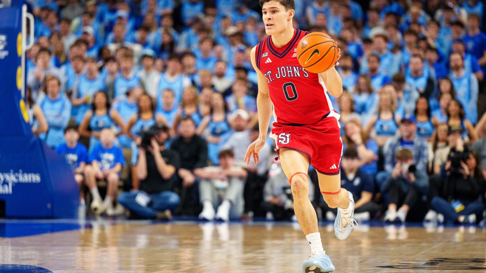 St. John's guard Dylan Darling.