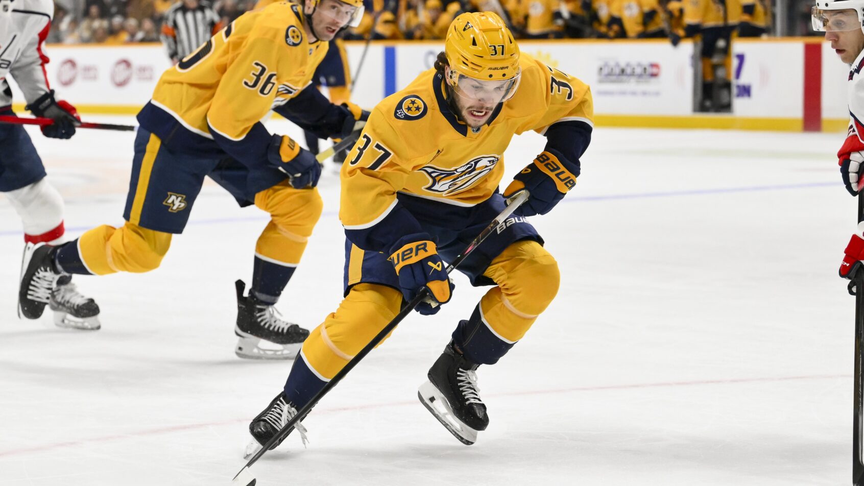 NHL: Washington Capitals at Nashville Predators