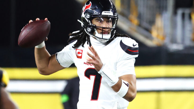 Houston Texans QB CJ Stroud.