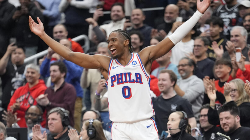 76ers star Tyrese Maxey