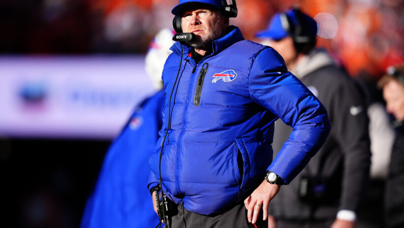 Buffalo Bills head coach Sean McDermott on the sideline