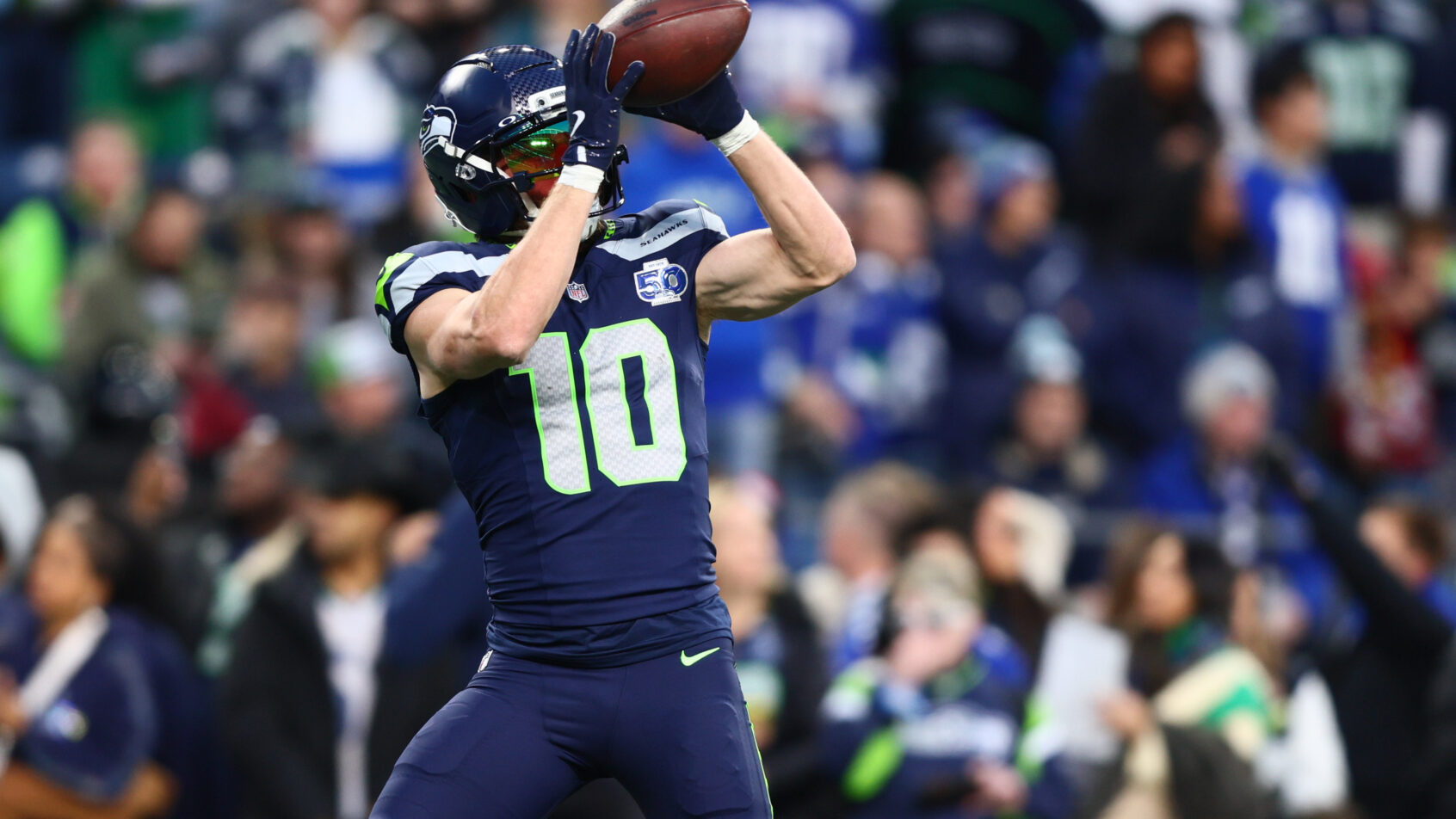 Cooper Kupp warming up pregame