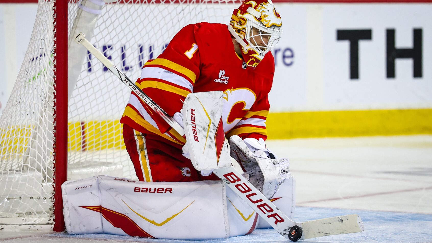 NHL: New Jersey Devils at Calgary Flames