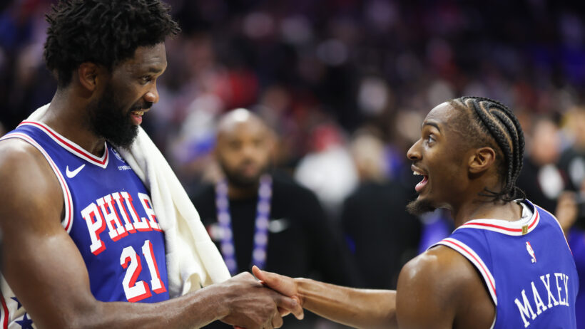 Joel Embiid and Tyrese Maxey are ready for the New York Knicks.