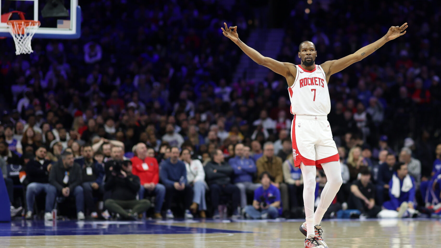 Houston Rockets star Kevin Durant.