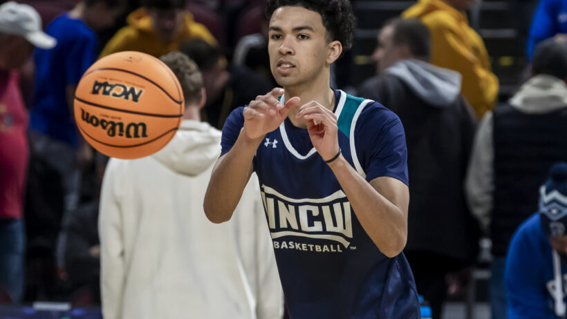 Nolan Hodge leads UNCW tonight.