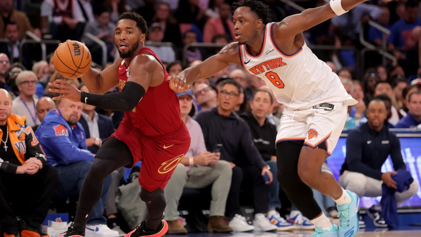 Donovan Mitchell and the Cavs take on the Knicks.