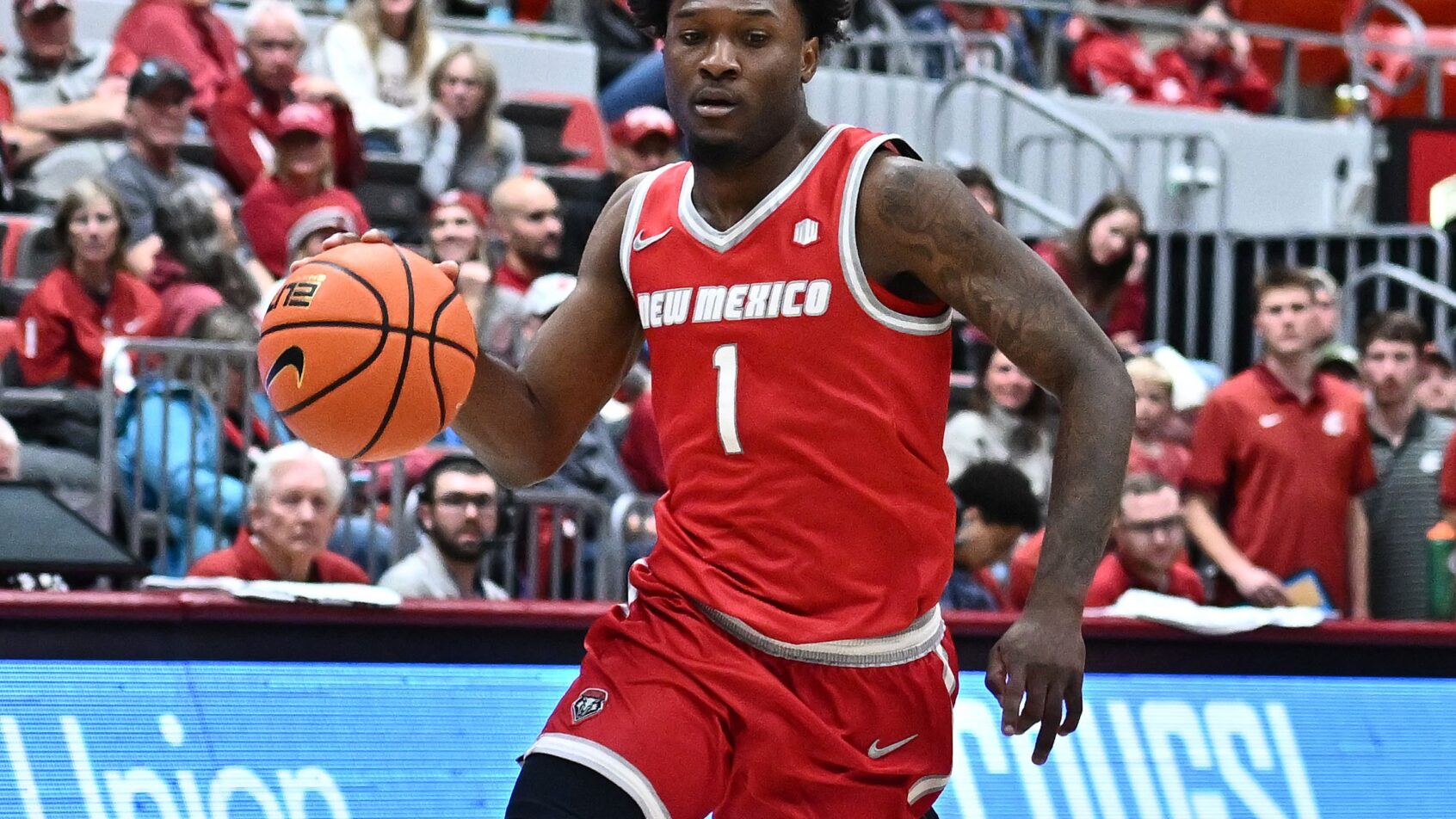 New Mexico takes on Utah State tonight.