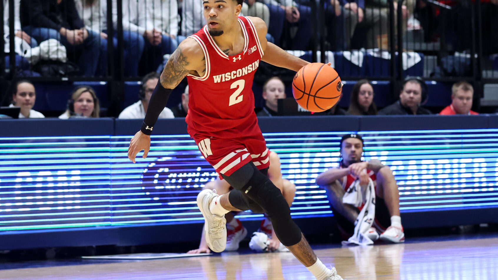 Wisconsin visits Indiana on Saturday.