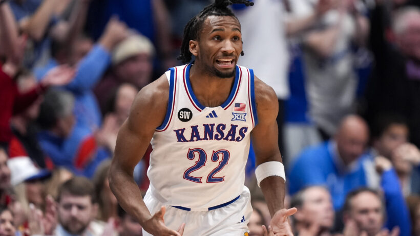 Darryn Peterson reaction after scoring