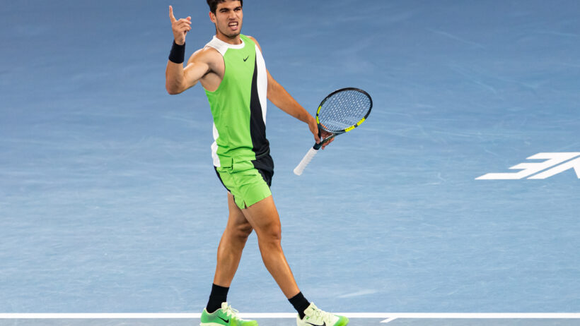 Carlos Alcaraz returns to action for the first time since winning the Australian Open.