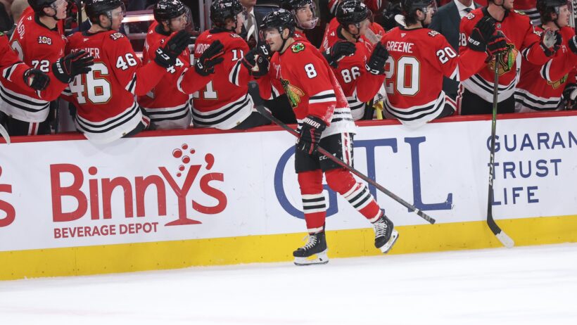 NHL: San Jose Sharks at Chicago Blackhawks