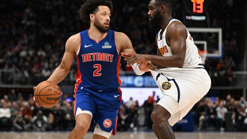 NBA: Denver Nuggets at Detroit Pistons