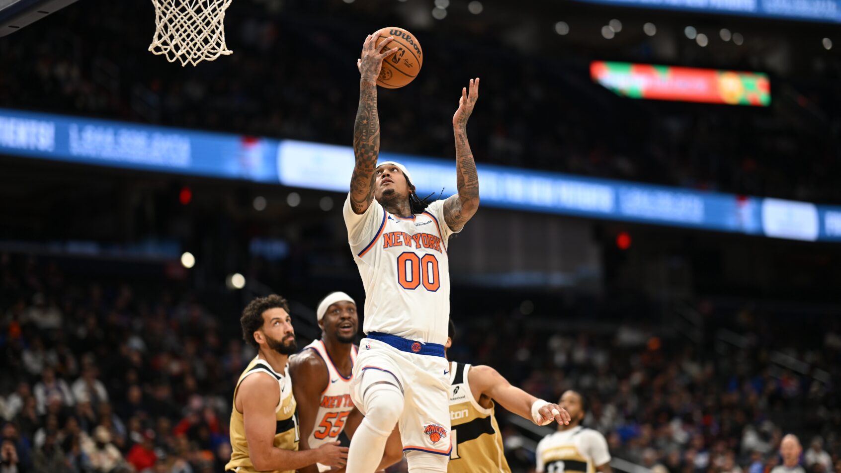 NBA: New York Knicks at Washington Wizards