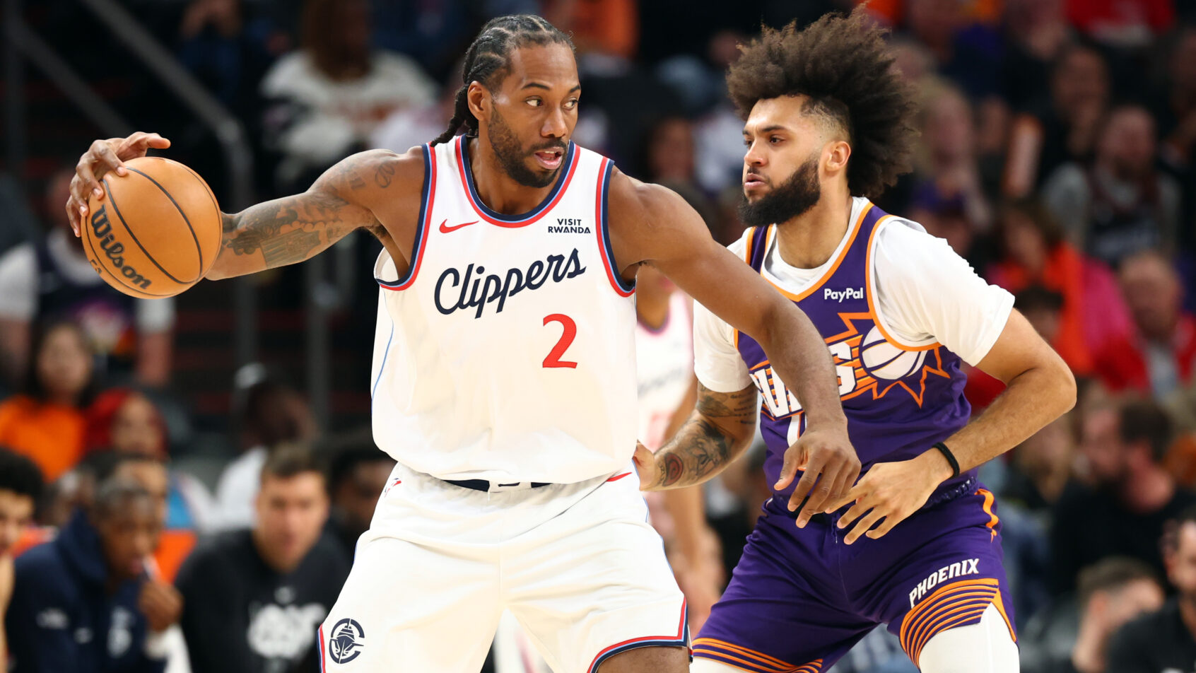 Kawhi Leonard leads the Clippers.