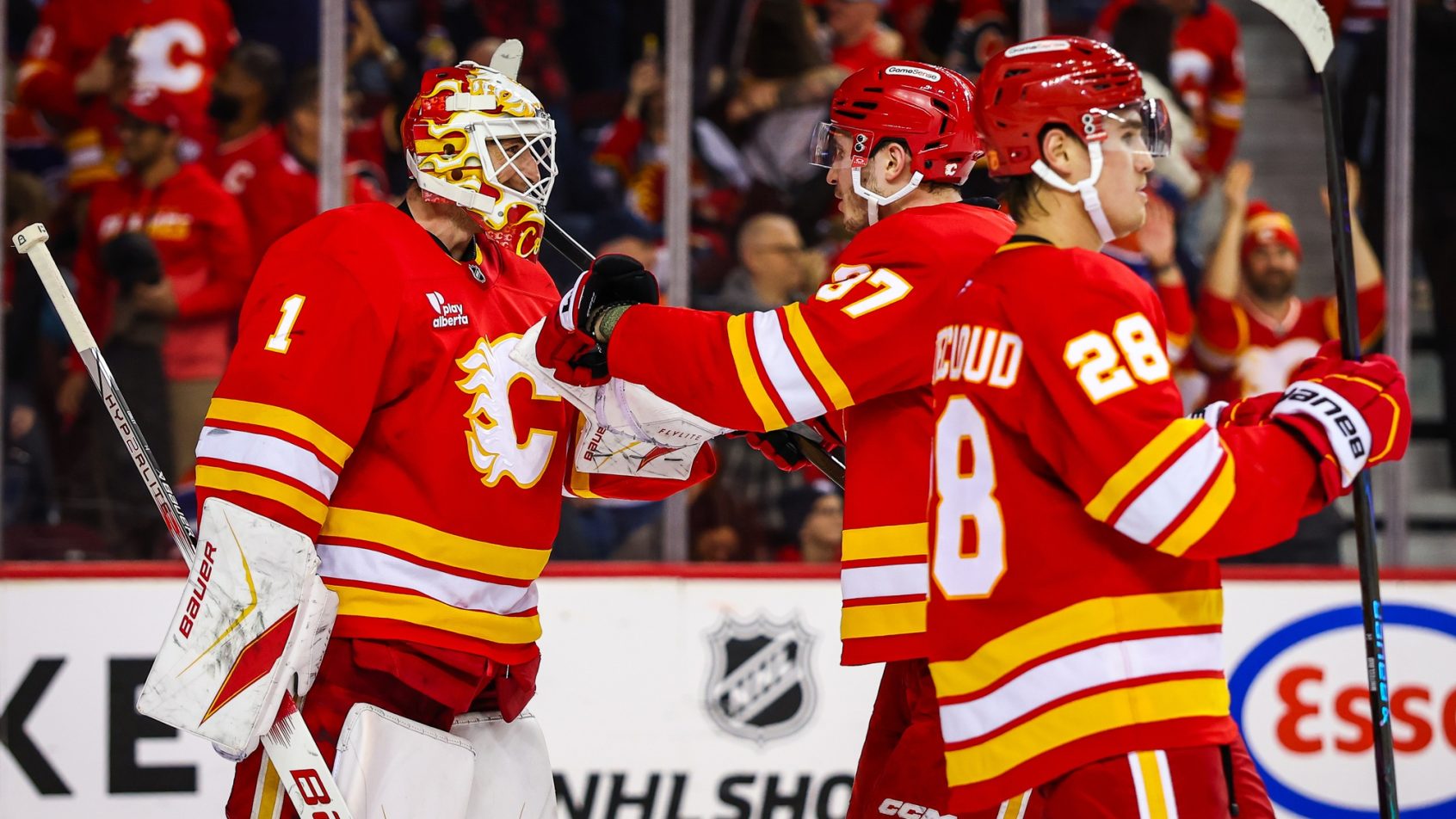 NHL: Edmonton Oilers at Calgary Flames