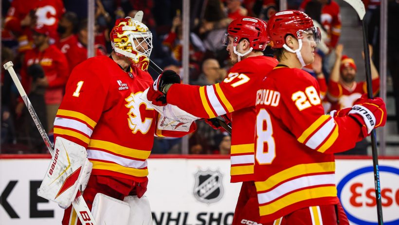 NHL: Edmonton Oilers at Calgary Flames