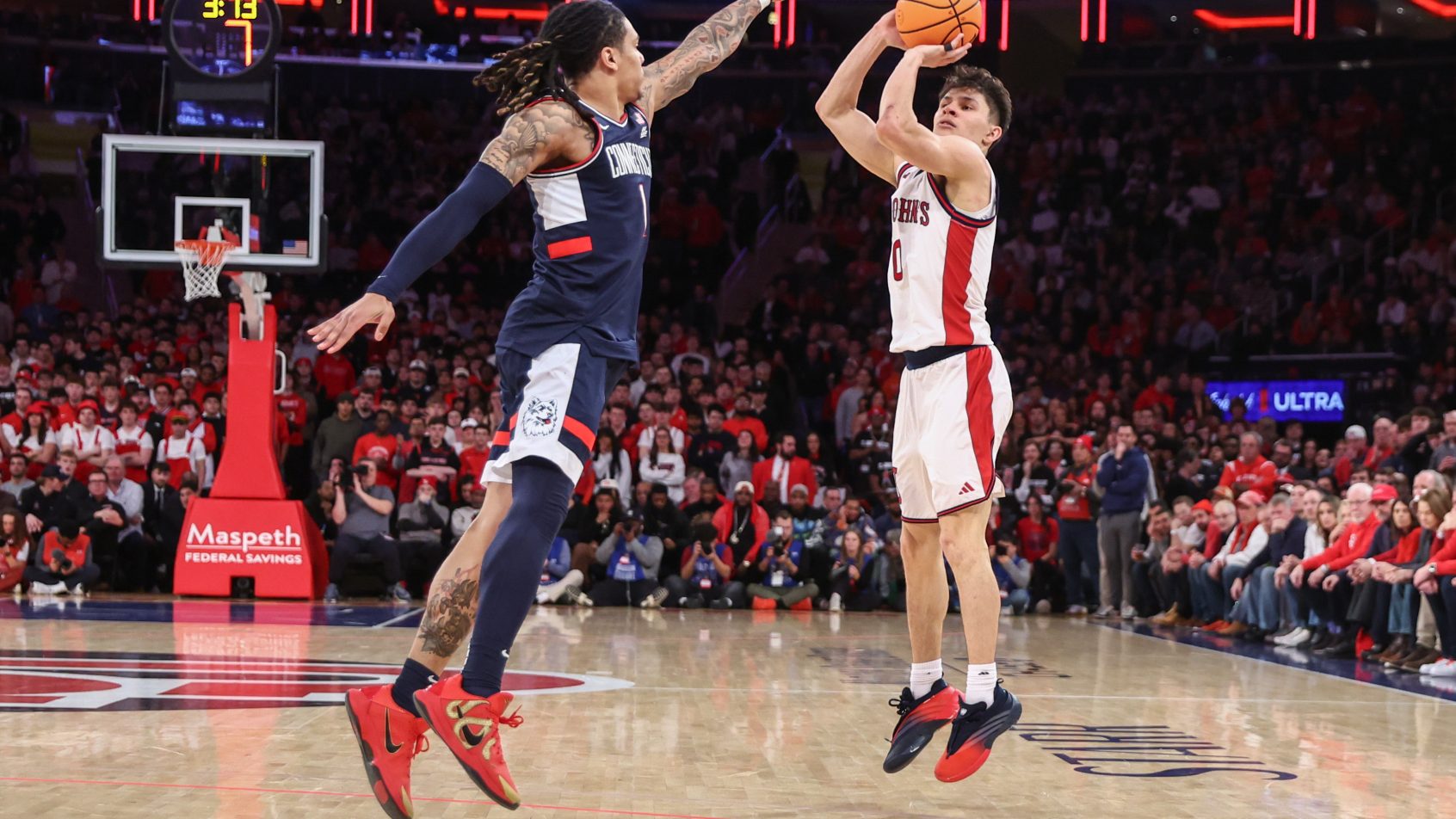 St. John's goes for the season sweep tonight at UConn.