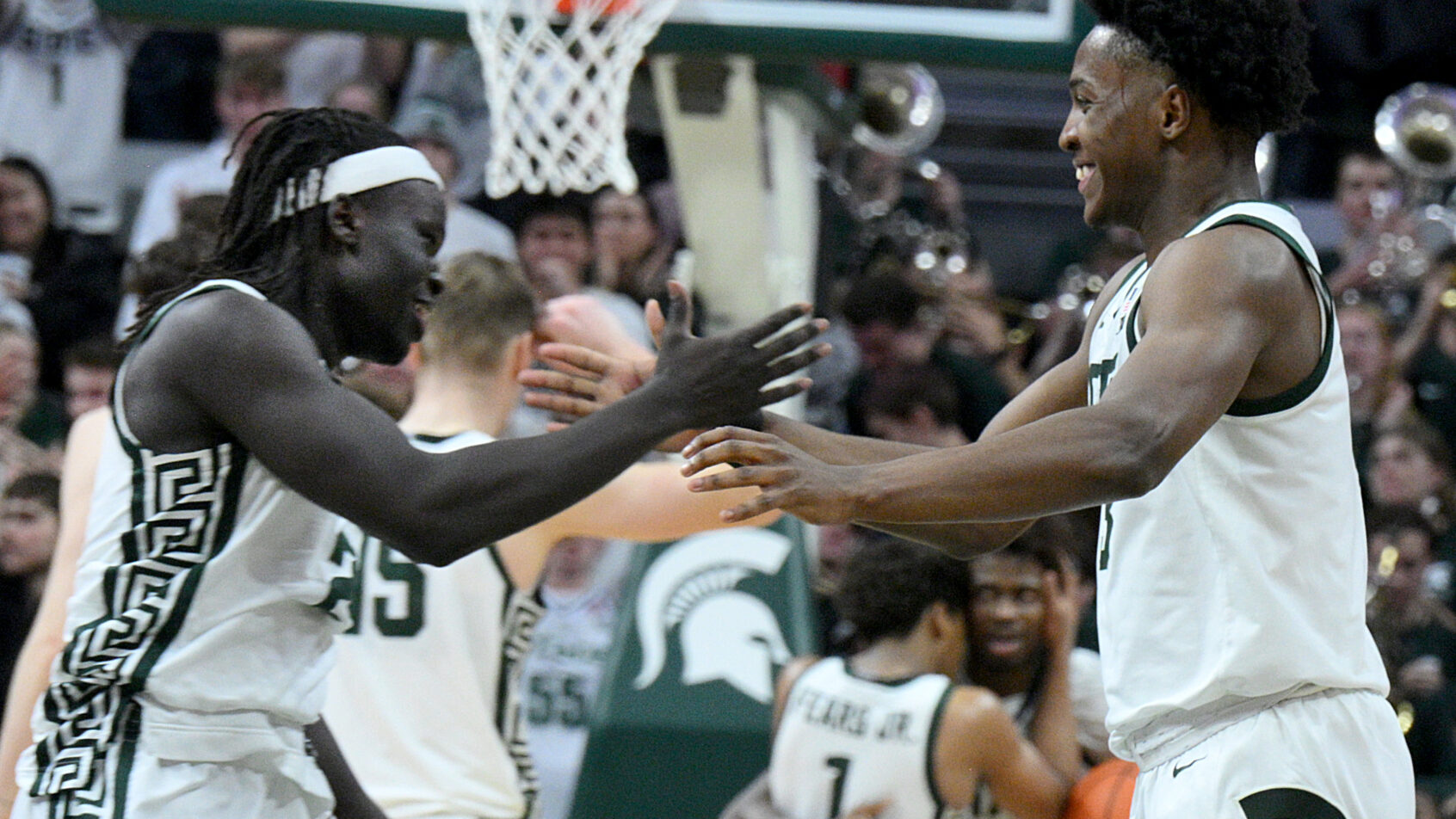 Michigan State takes on Wisconsin on Feb. 13.