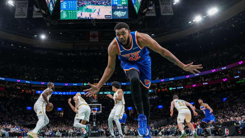 Karl Anthony-Towns leads the Knicks.