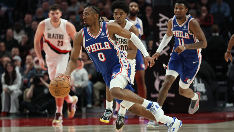 Tyrese Maxey leads the 76ers against the Knicks.