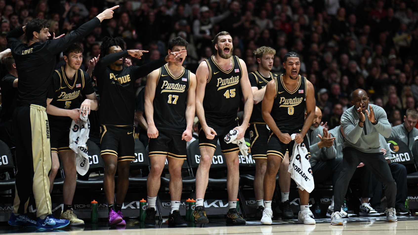 Purdue takes on Michigan State tonight.