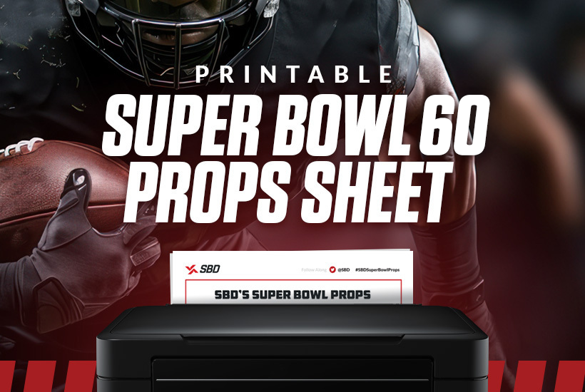 Super Bowl 60 props sheet