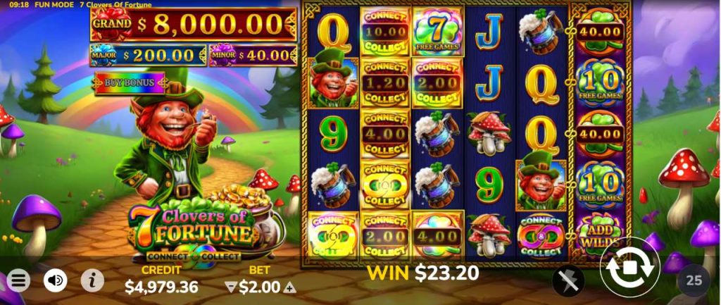 7 Clovers of Fortune