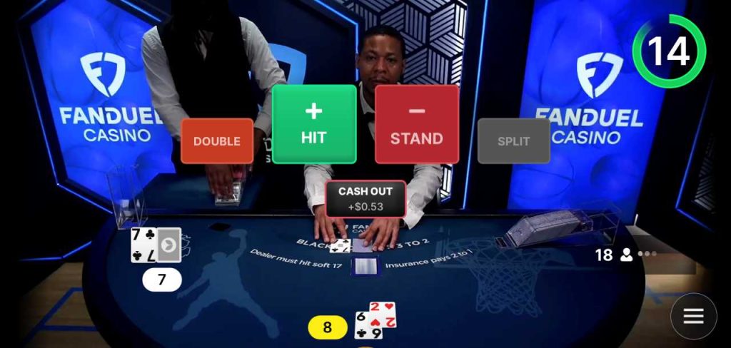 Live Dealer Blackjack