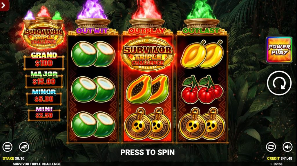 Survivor Triple Challenge screenshot