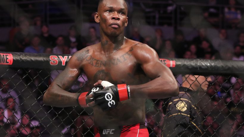 Israel Adesanya prepares for a fight with Sean Strickland at UFC 293.