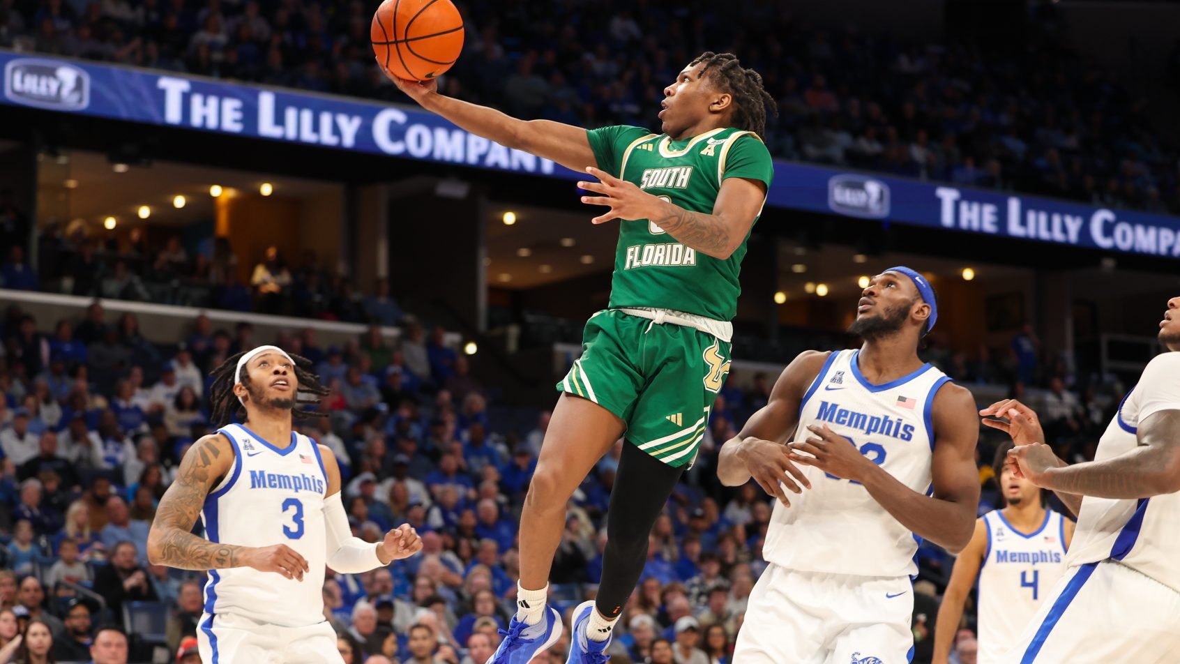 USF goes for the season series sweep tonight at Memphis.